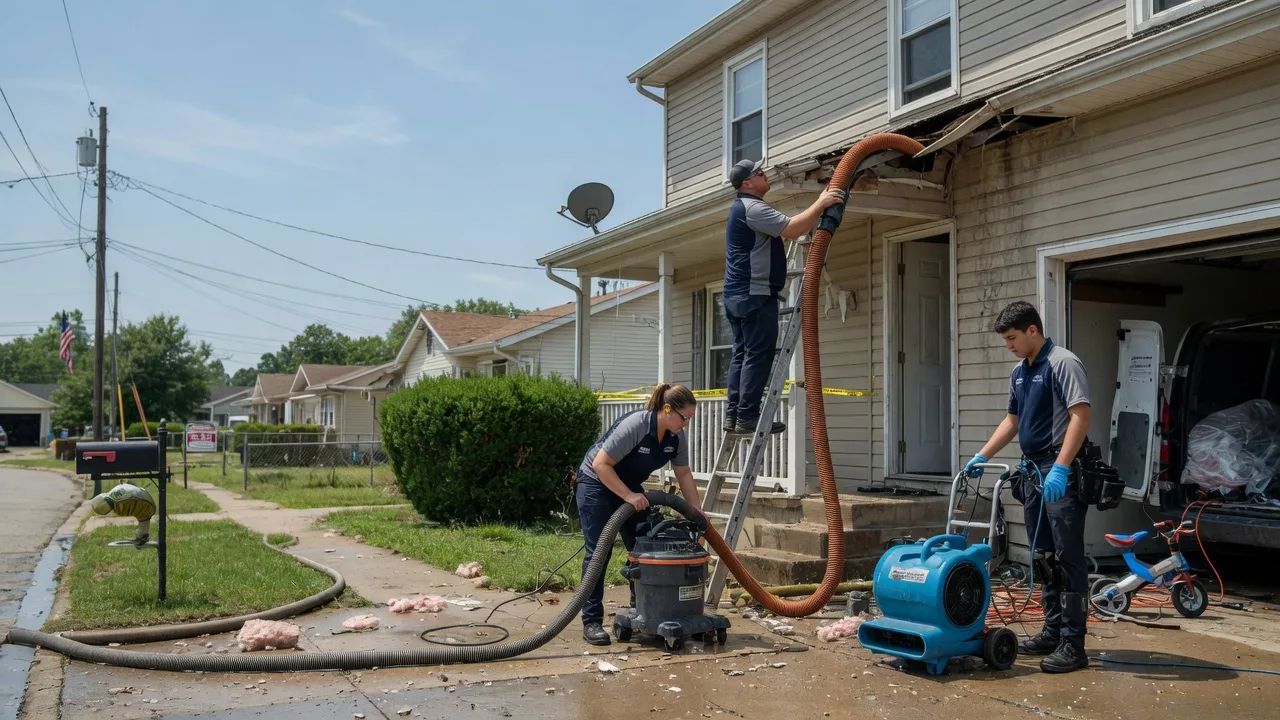Water Damage Restoration in Henderson, WV near me